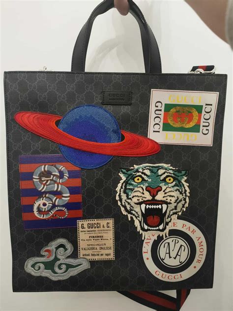 gucci tiger tote bag price|gucci fanny pack with tiger.